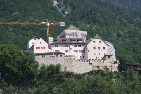 Het &#039;woonhuis&#039; van de baas van Liechtenstein staat in Vaduz, de hoofdstad